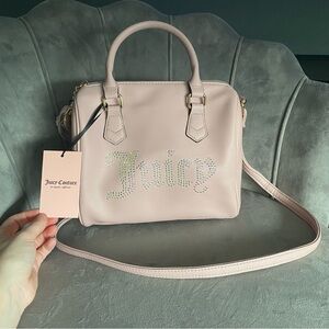 NWT Juicy Couture pink blush satchel